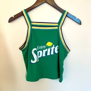Coca-Cola Enjoy Sprite Medium Green Tank Top